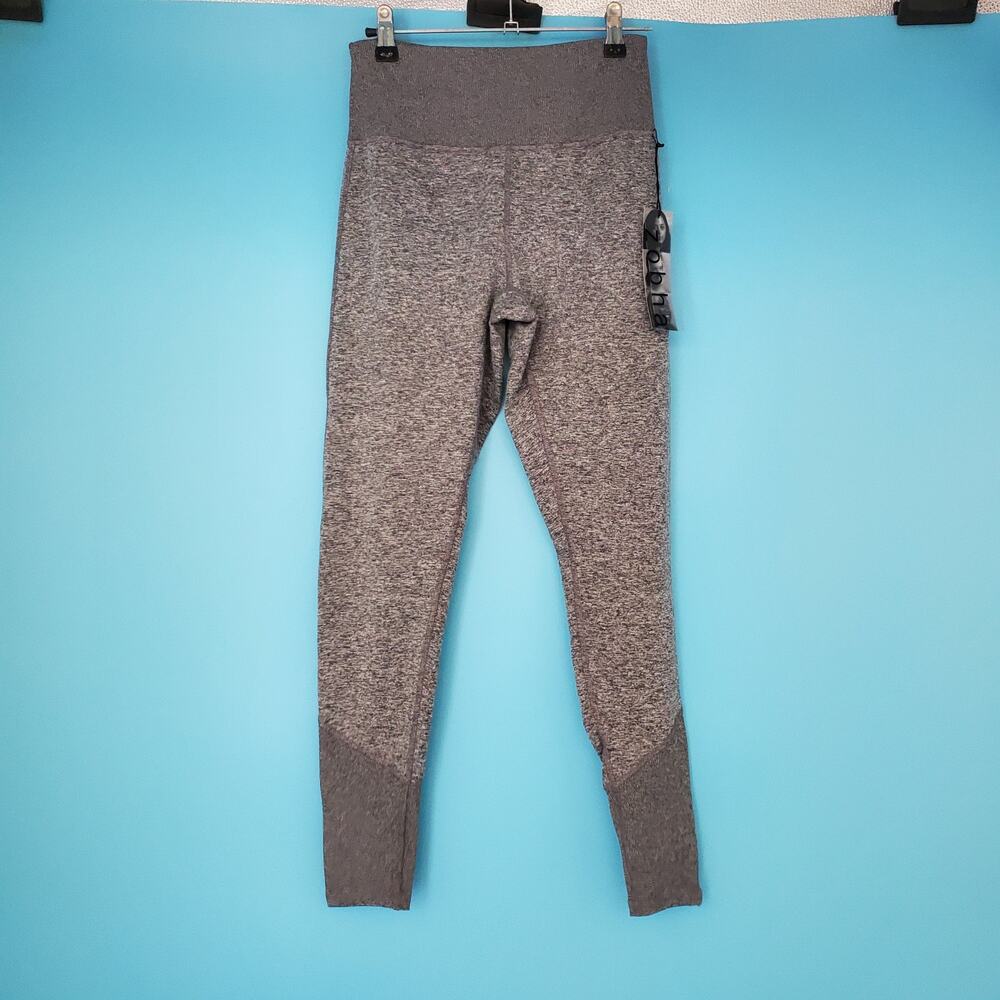 NEW Zobha Leggings Size Medium High Waist Ankle Gray